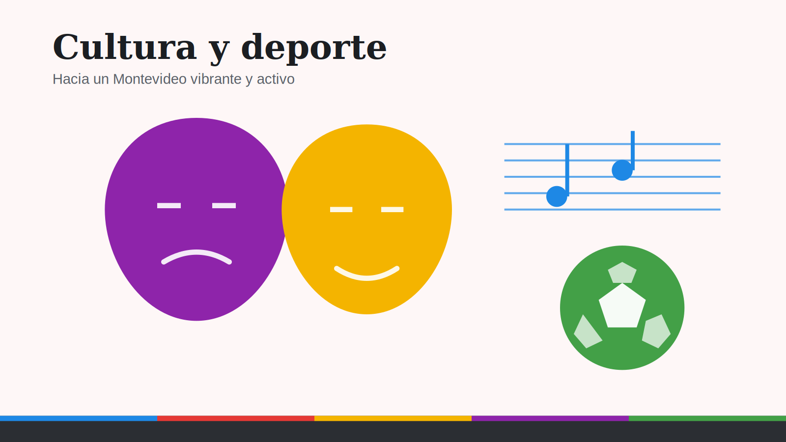 Propuestas para Montevideo en cultura y deporte